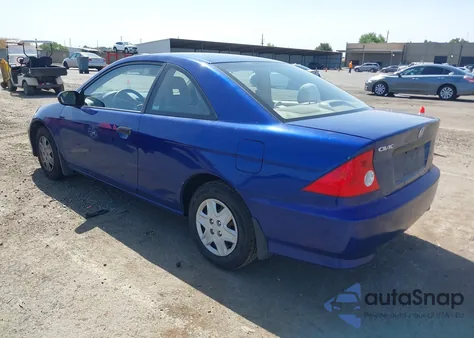 2005 Honda Civic Vp from USA, damaged, VIN 1HGEM22185L059381